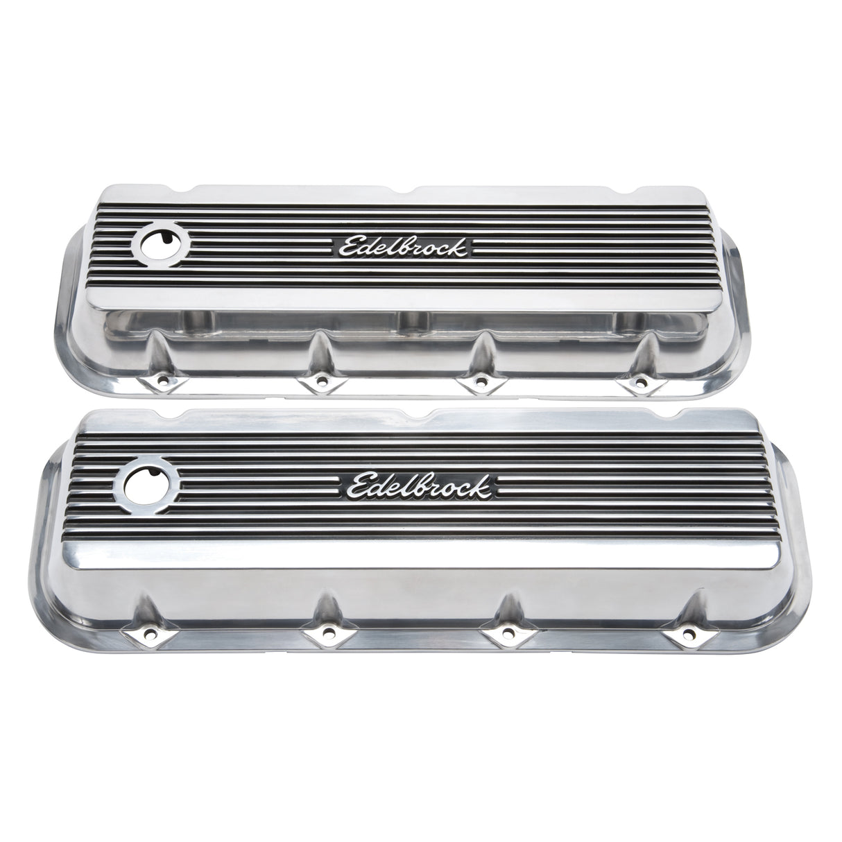 EDELBROCK VALVE COVERS ELITE II CHEV BB 396-454