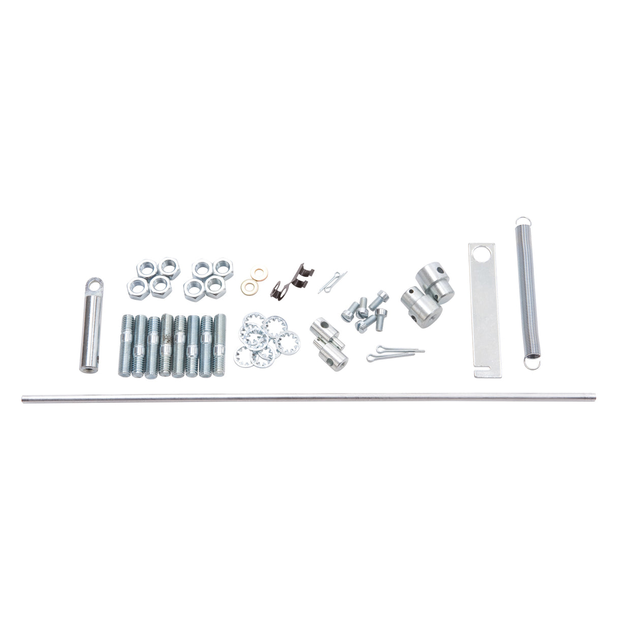 EDELBROCK THROTTLE LINKAGE SUIT HOLLEY IN FORWARD MOUNT TUNNEL RAM SET UP 7097