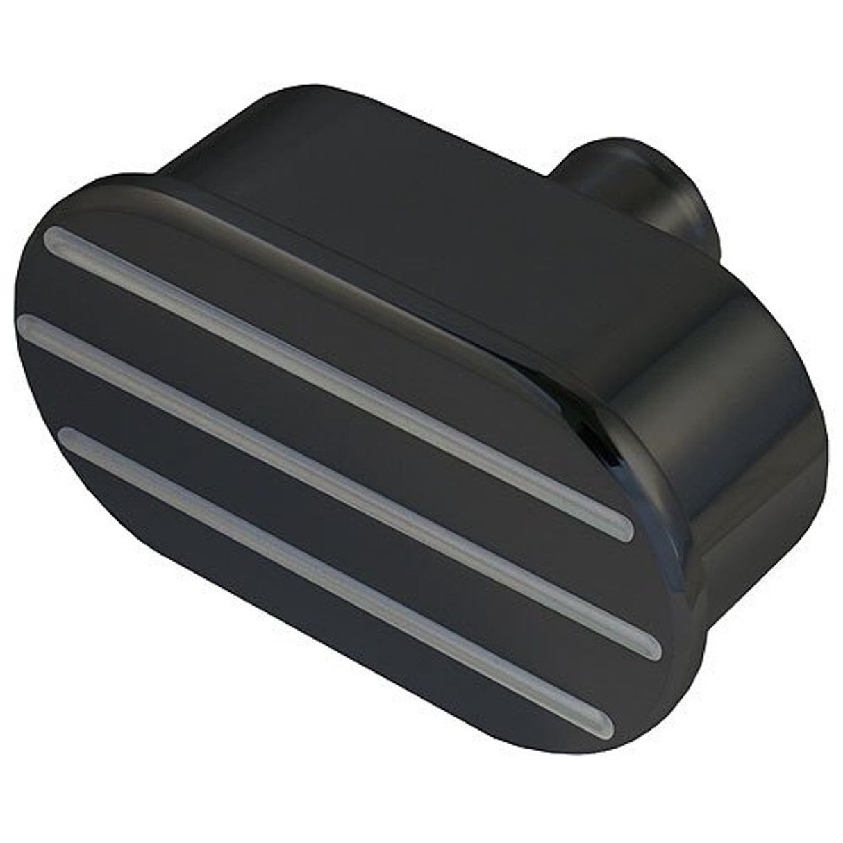 BREATHER ALLOY BLACK FINNED