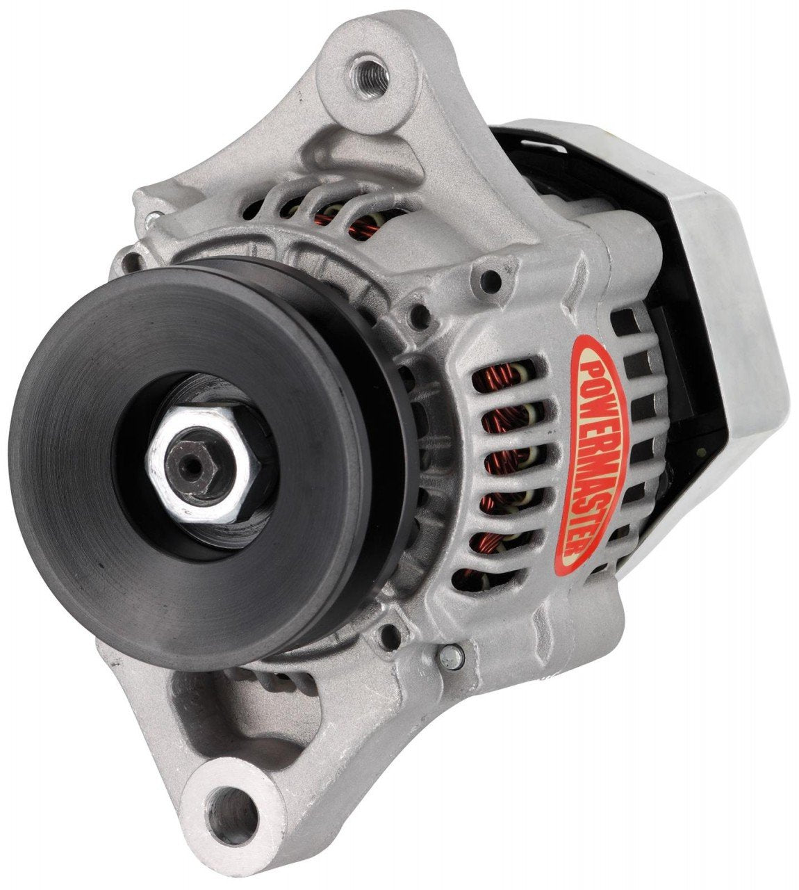 POWERMASTER ALTERNATOR DENSO RACE 93MM 55AMP 1V PULLEY 1 WIRE 12V OUTPUT MAX/IDLE: 55/30A