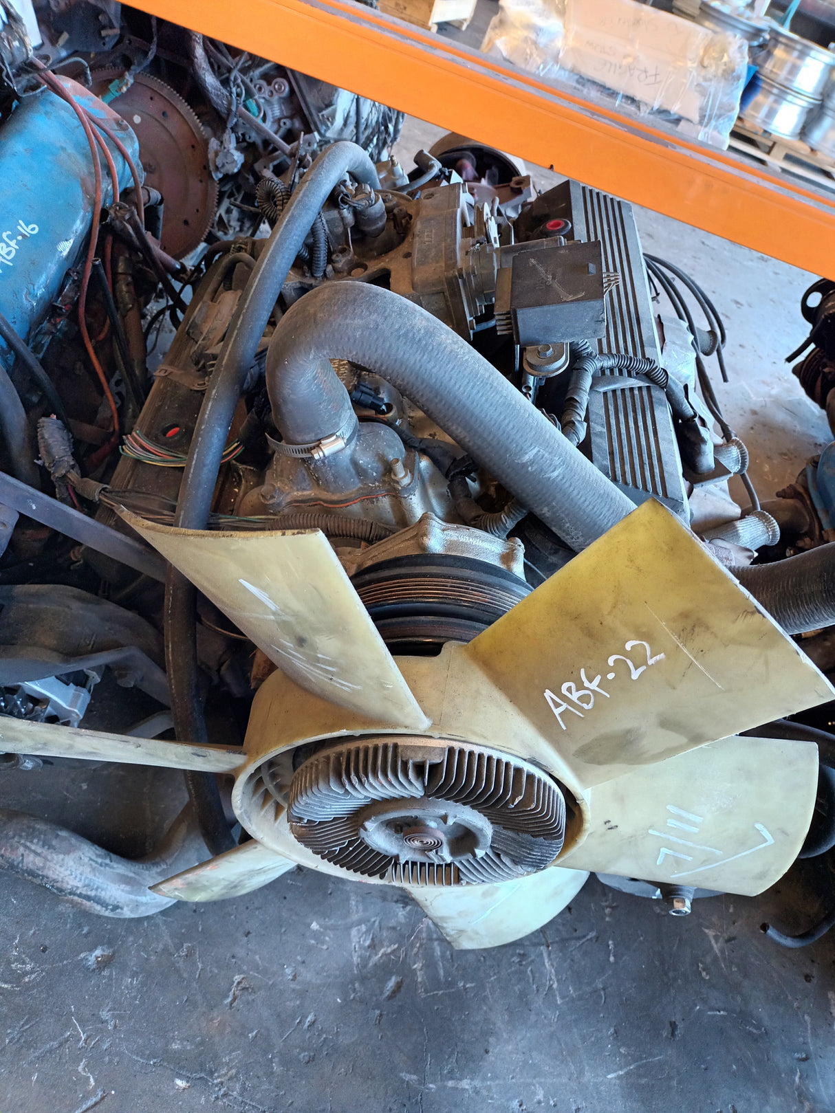 ENGINE CHEV 366 BB USED CONDITION GOOD FOR REBUILDING