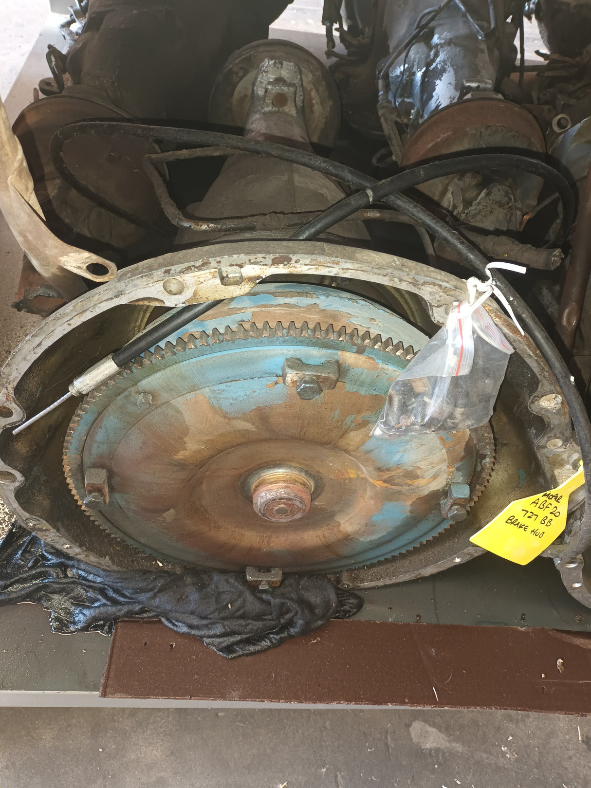 MOPAR TRANSMISSION 727 BB BRAKED HUB USED CONDITION GOOD FOR REBUILDING
