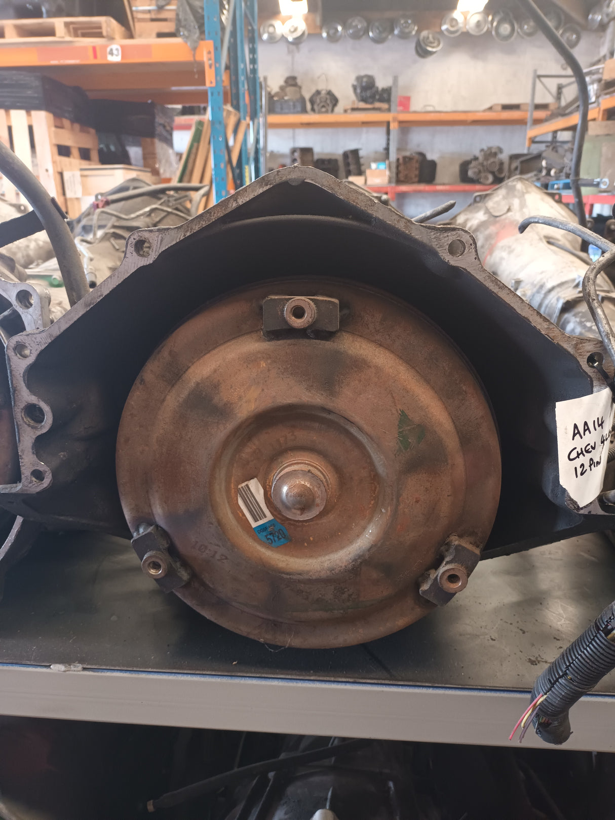 CHEV TRANSMISSION 4L60E 12 PIN PLUG IN REBUILDABLE CONDITION