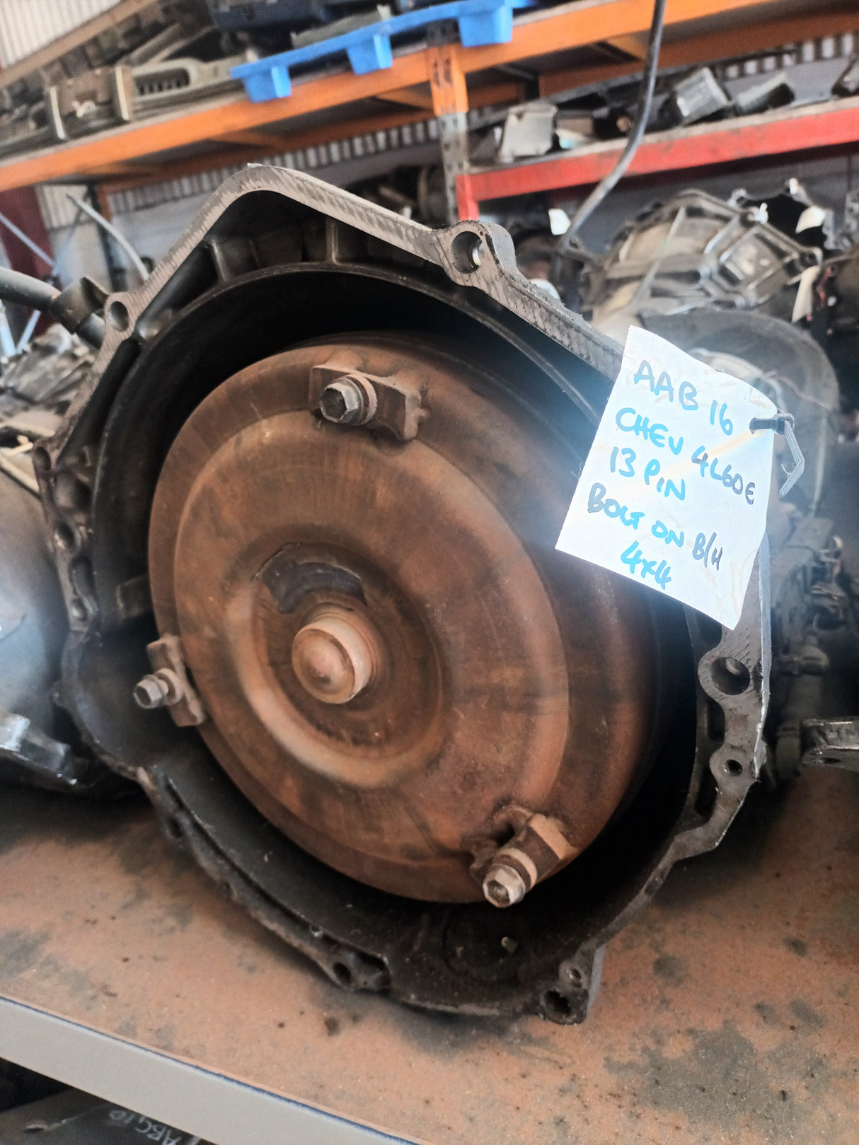 CHEV TRANSMISSION 4L60E 13 PIN PLUG USED IN REBUILDABLE CONDITION