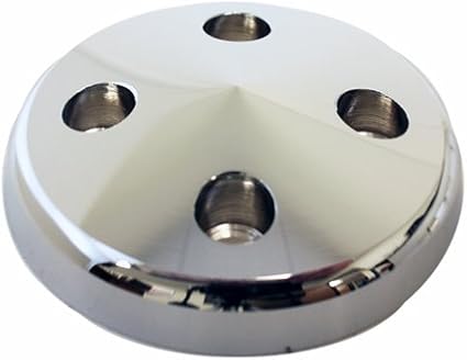 PULLEY ALTERNATOR NOSE KIT POLISHED ALLOY