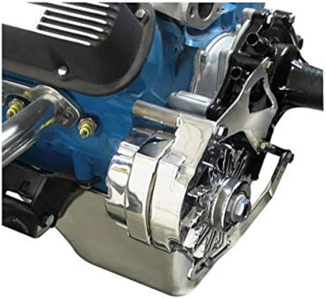 ALTERNATOR BRACKET FORD SB CHROME