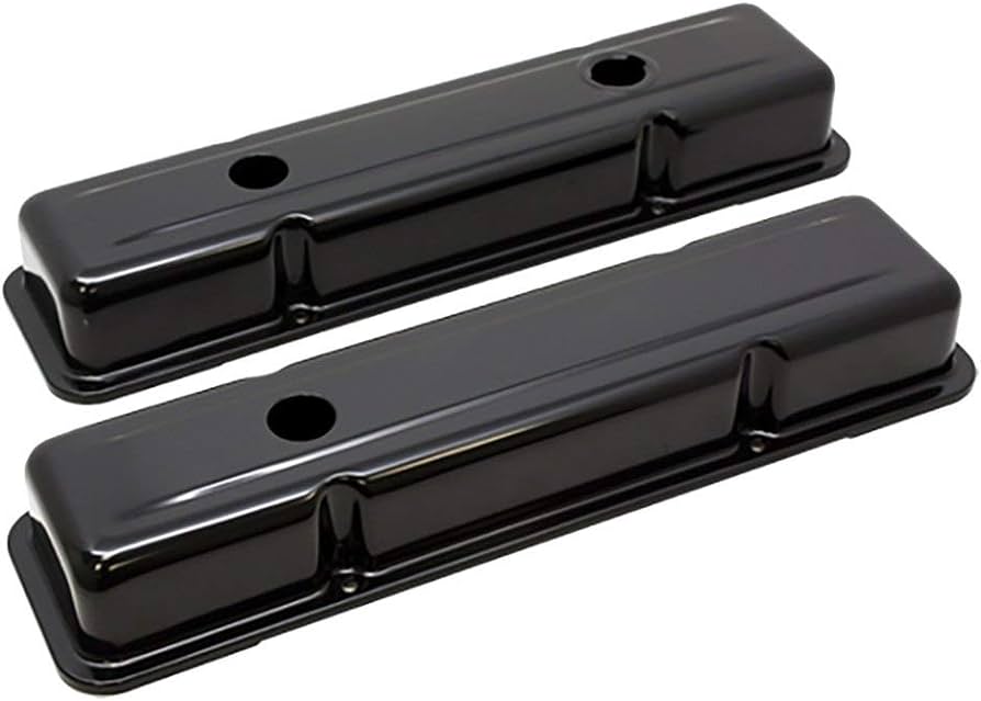 VALVE COVER CHEV SMALL BLOCK L/PROFILE BLACK