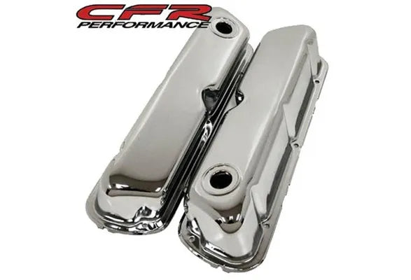 VALVE COVERS FORD SB CHROME