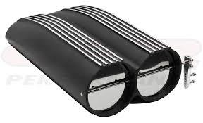 SCOOP SHOTGUN STYLE SINGLE OR DUAL 4 BARRELL FINNED BLACK