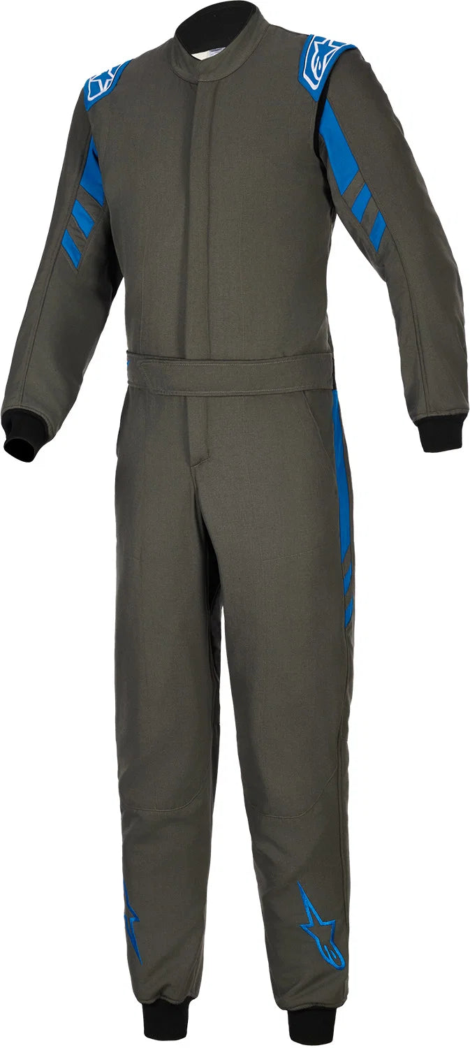 ALPINE STARS RACE SUIT GP V3 SIZE 56 GRAY WITH BLUE