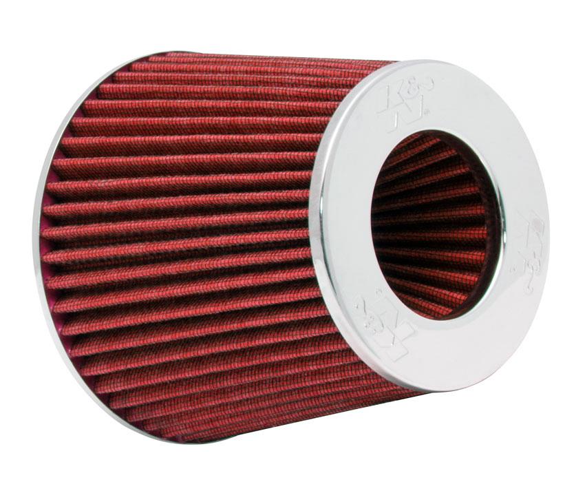K&N UNIVERSAL FLANGE AIR FILTER 6" LONG