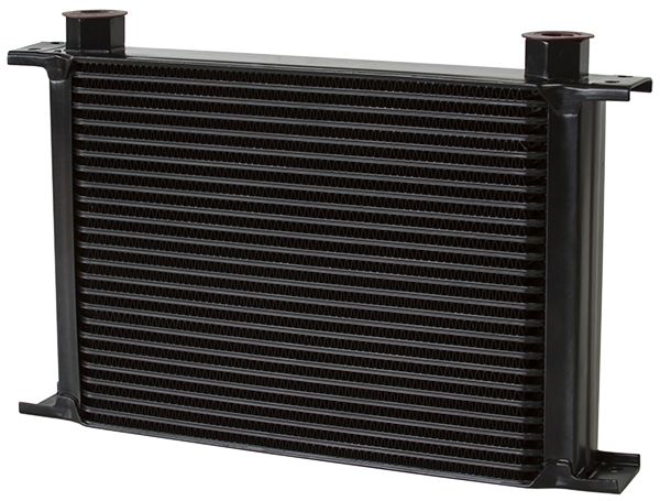 OIL COOLER. HI PERF PLATE AND FIN. 11'X7 3/4'X2'. 25 PLATE 7/8-14 FITTINGS.