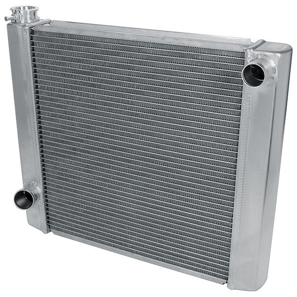 SRP RADIATOR ALLOY RACE  19' X 22' FORD  R/H TOP INLET. L/H LOWER.