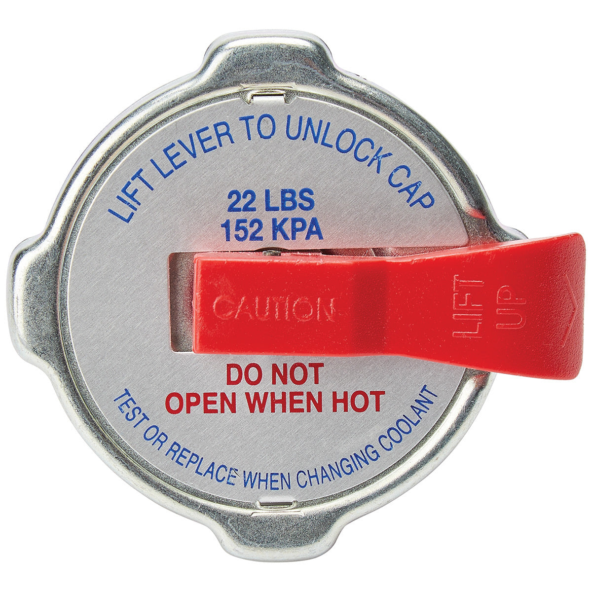 RADIATOR CAP 21-24 PSI WITH LEVER