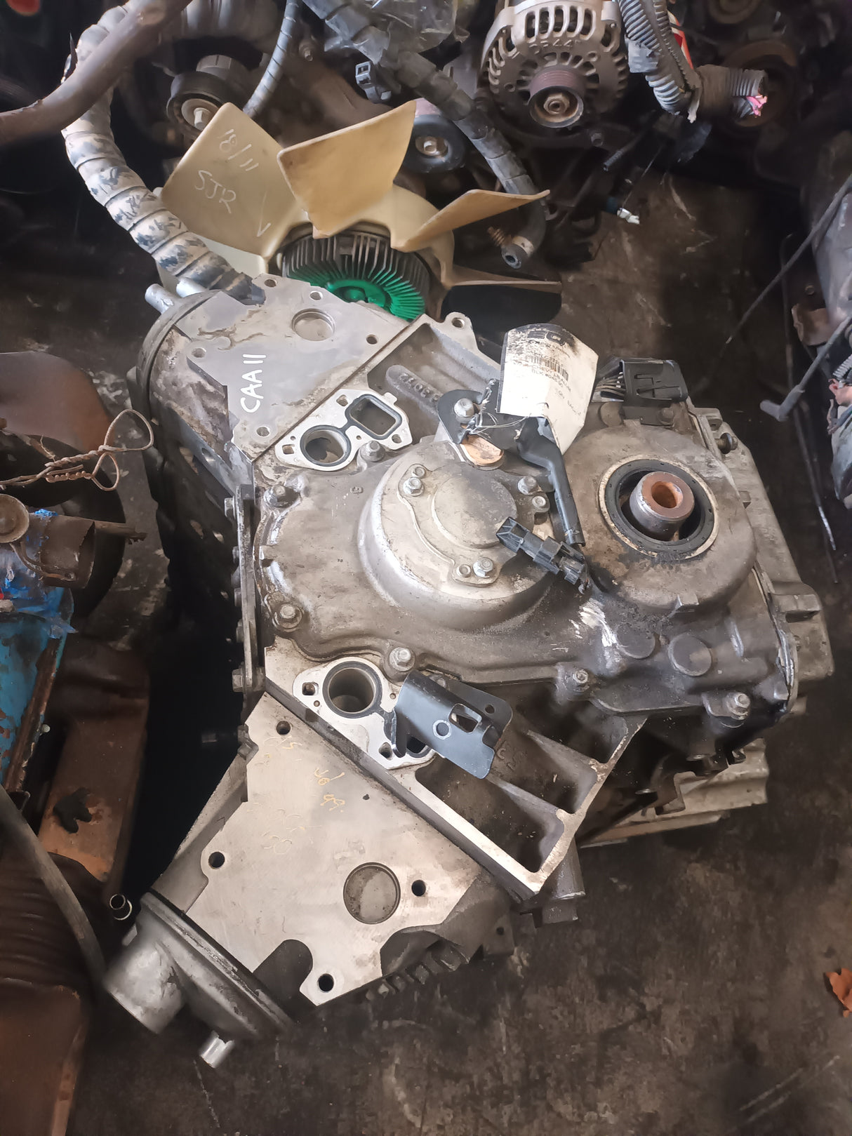 GM LS 5.3 LONG ENGINE ALLOY BLOCK USED IN REBUILDABLE CONDITION