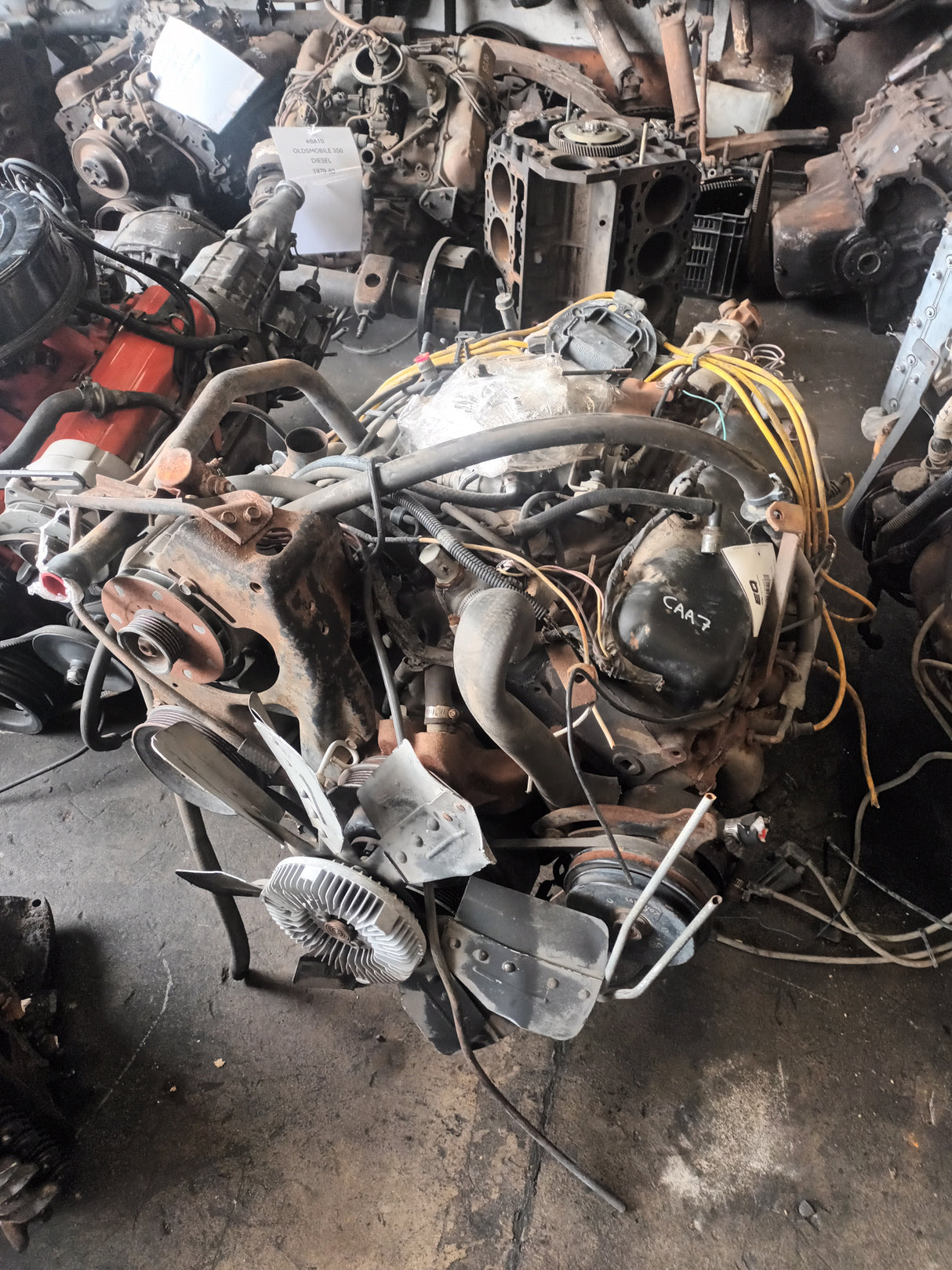 CHEV 454 USED IN REBUILDABLE CONDITION BLOCK 14015445