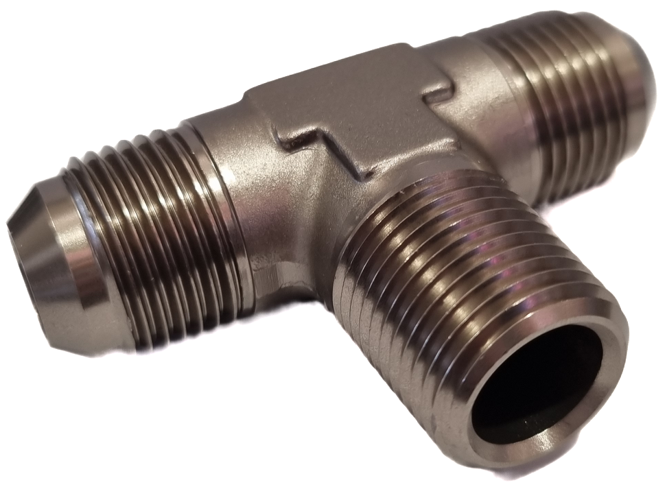 TEE WITH NPT ON SIDE