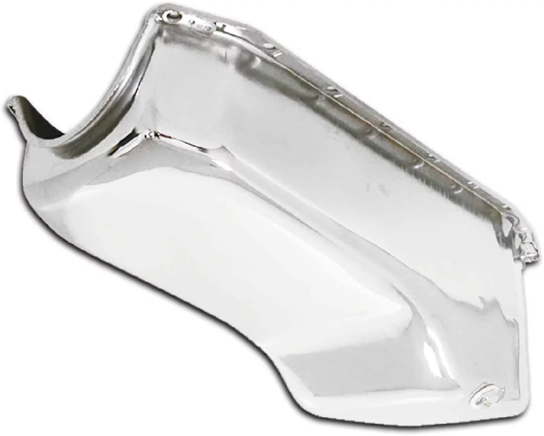 OIL PAN CHEV V8 SB RH DIPSTICK 1980-85 CHROME