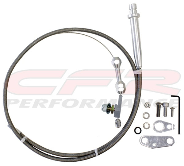 STAINLESS KICK DOWN CABLE TH350
