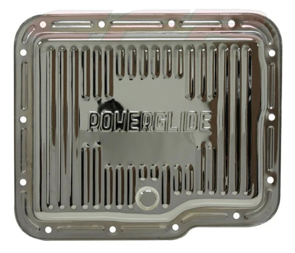 TRANSMISSION PAN POWERGLIDE CHROME