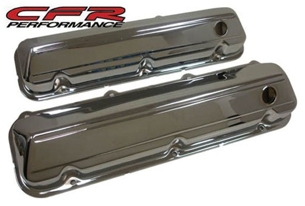 VALVE COVERS FORD BB CHROME