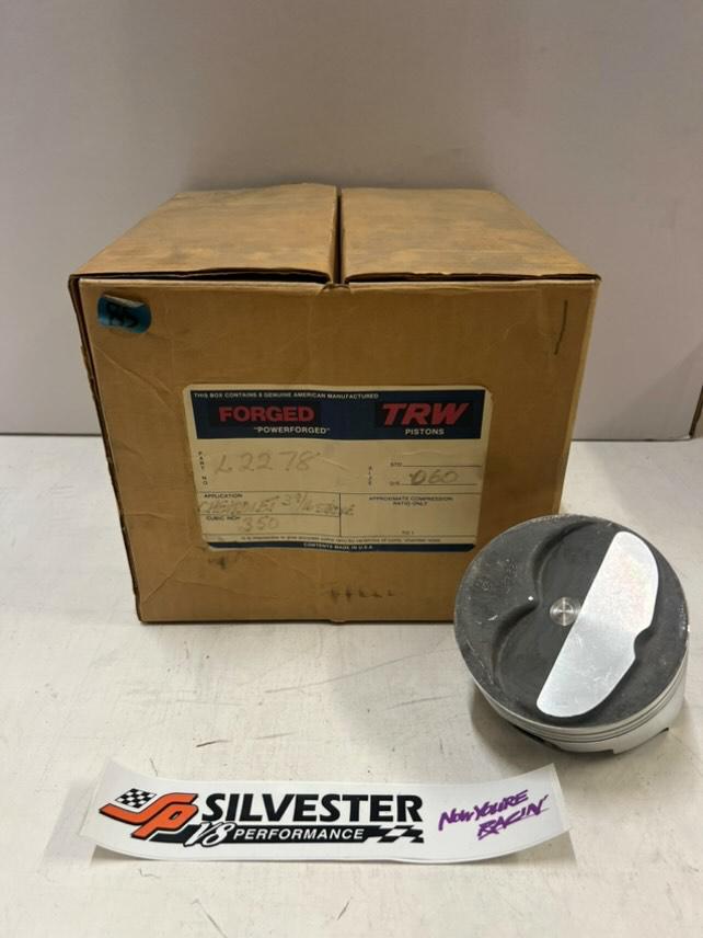 TRW PISTON SET CHEV 350 STROKER .60 L2278
