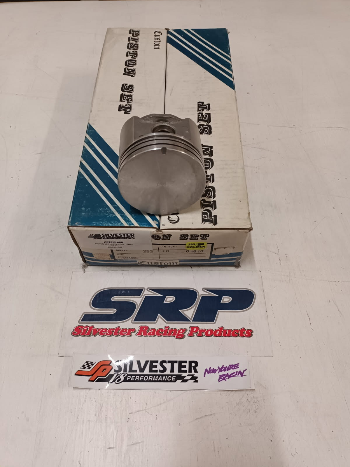 PISTON SET HOLDEN 253 CAST .030