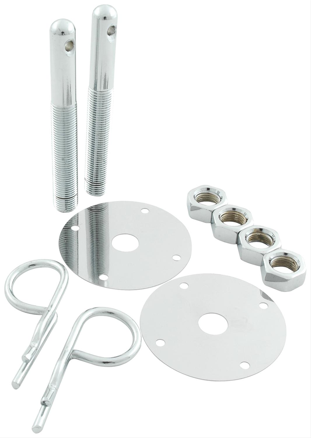 HOOD PIN KIT STEEL WITH 5/32 HAIRPIN CLIP ALLSTAR
