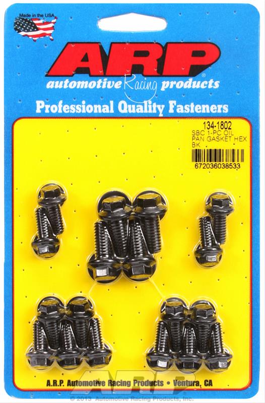 ARP OIL PAN BOLT KIT CHEV SB O.P.R.M. SEAL 134-1802