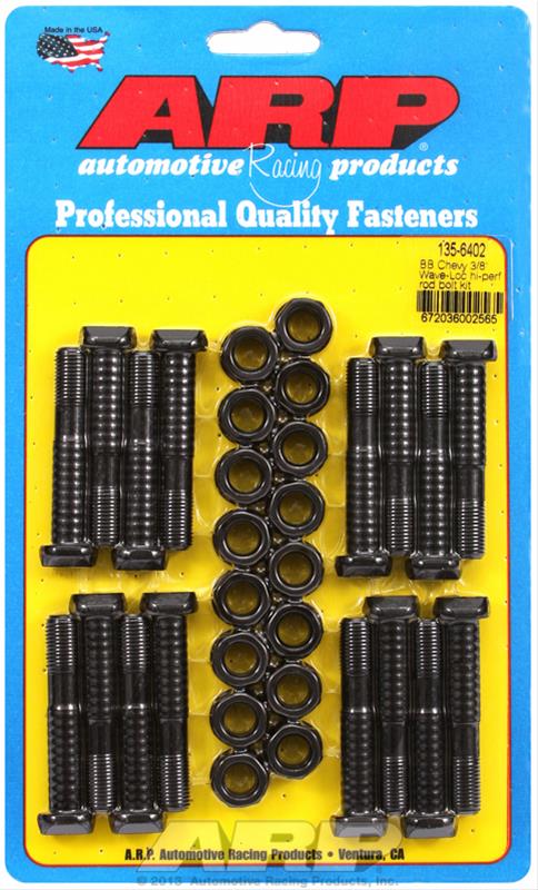 ARP ROD BOLT KIT CHEV BB 3/8 WAVE LOC 135-6402