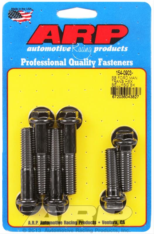 ARP BELLHOUSING BOLT KIT FORD SB WITH MANUAL 154-0903