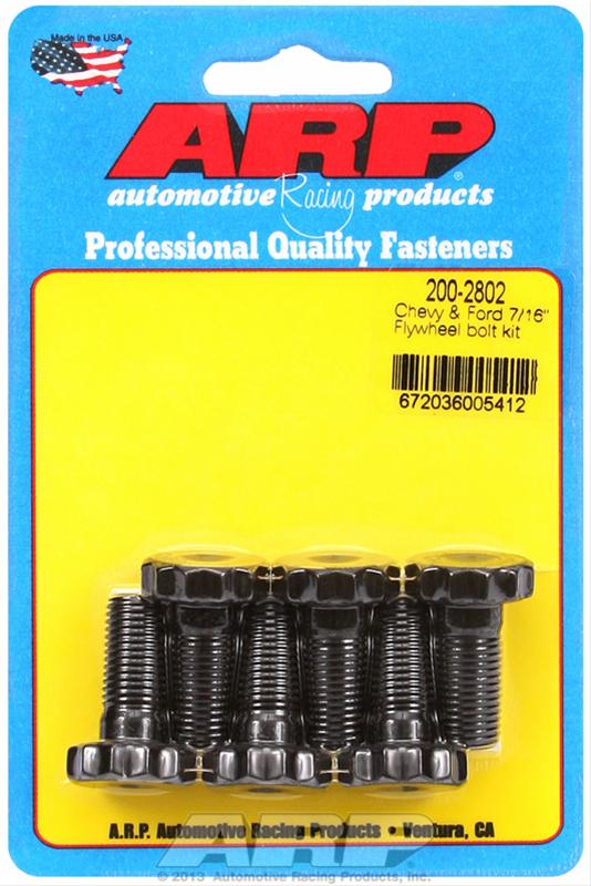 ARP FLYWHEEL BOLT KIT CHEV & FORD 7/16 12 POINT 200-2802