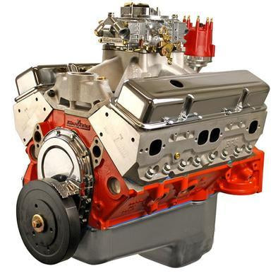 ENGINE SB CHEV 427CI DRESSED LONG ENGINE 540HP/ 535FT LB 10.0-1 COMP #385987