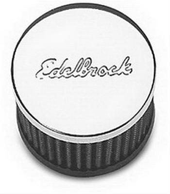 EDELBROCK PUSH IN BREATHER CIRCLE TRACK