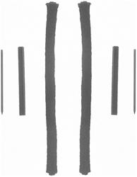 REAR MAIN SEAL FORD ROPE BS117623