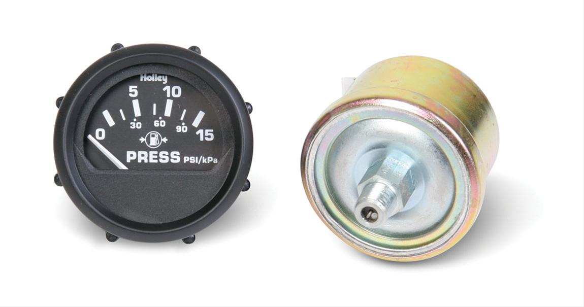 HOLLEY GAUGE. ELECTRIC FUEL PRESSURE KIT
