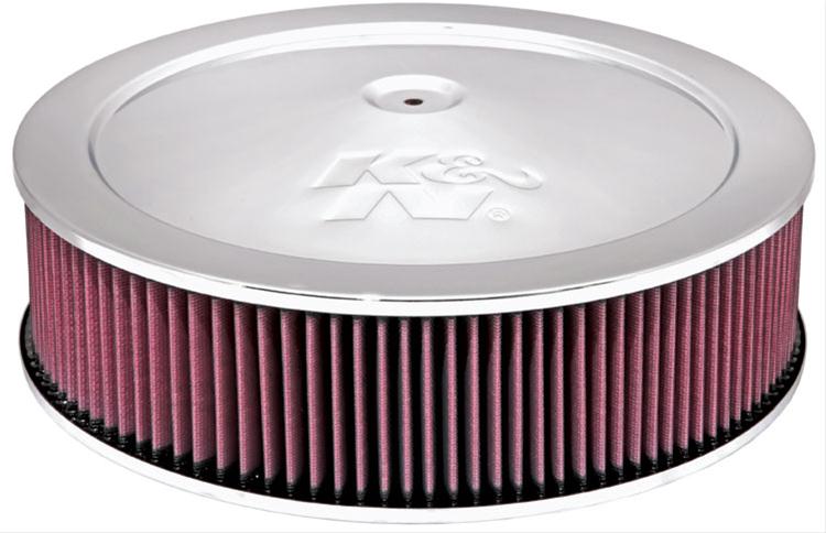 K&N AIR CLEANER ASSY 14" X 4"