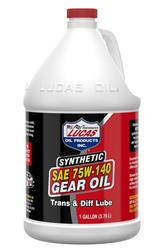 LUCAS 75W140 GEAR OIL SYNTHETIC 1 GAL