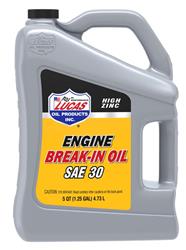 LUCAS SAE 30W BREAK IN OIL 5QT