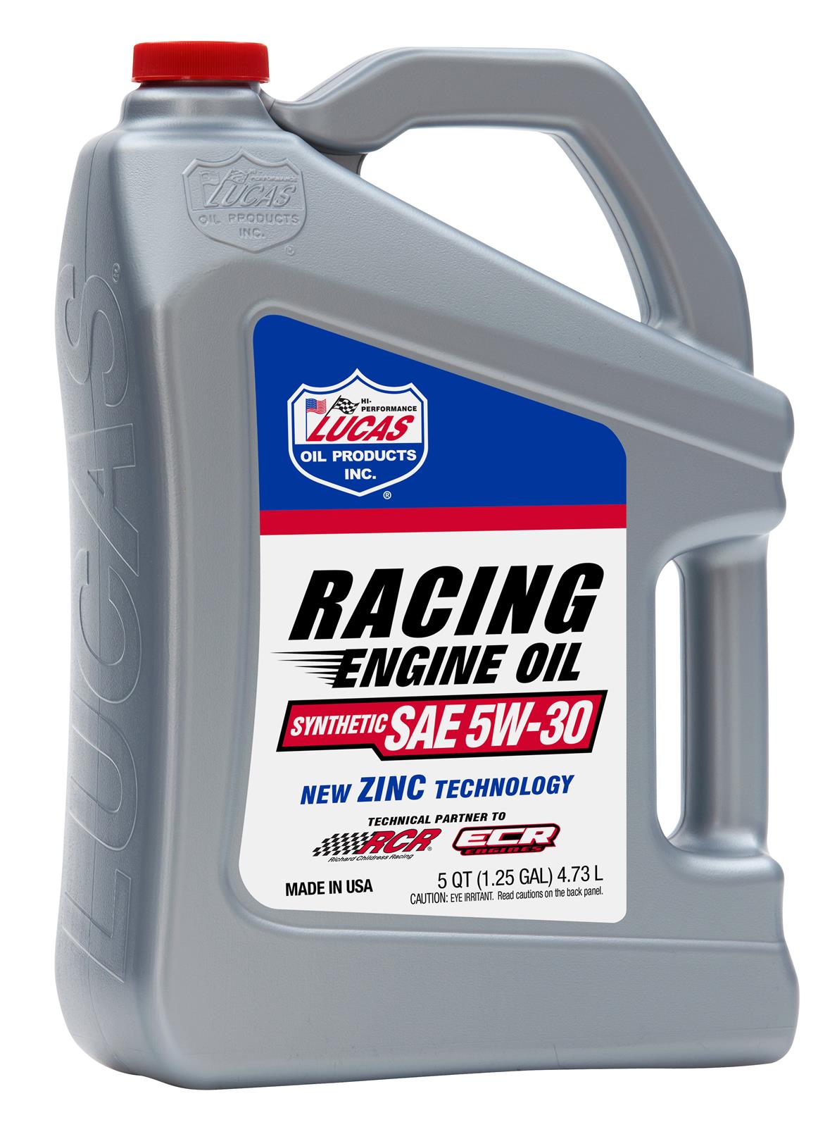 SYNTHETIC 5W-30 RACING ONLY 5 QT 500 MILE RACE