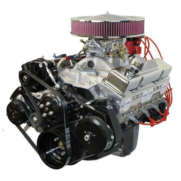 ENGINE CHEV 350 FULLY DRESSED INCL ACCESSORY DRIVE KIT 341HP NEW 4 BOLT MAIN BLOCK