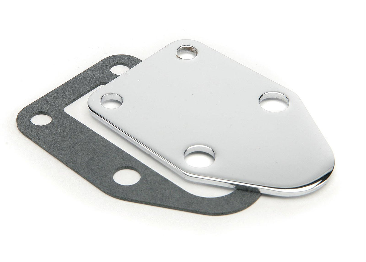FUEL PUMP BLOCK OFF PLATE SB CHEV