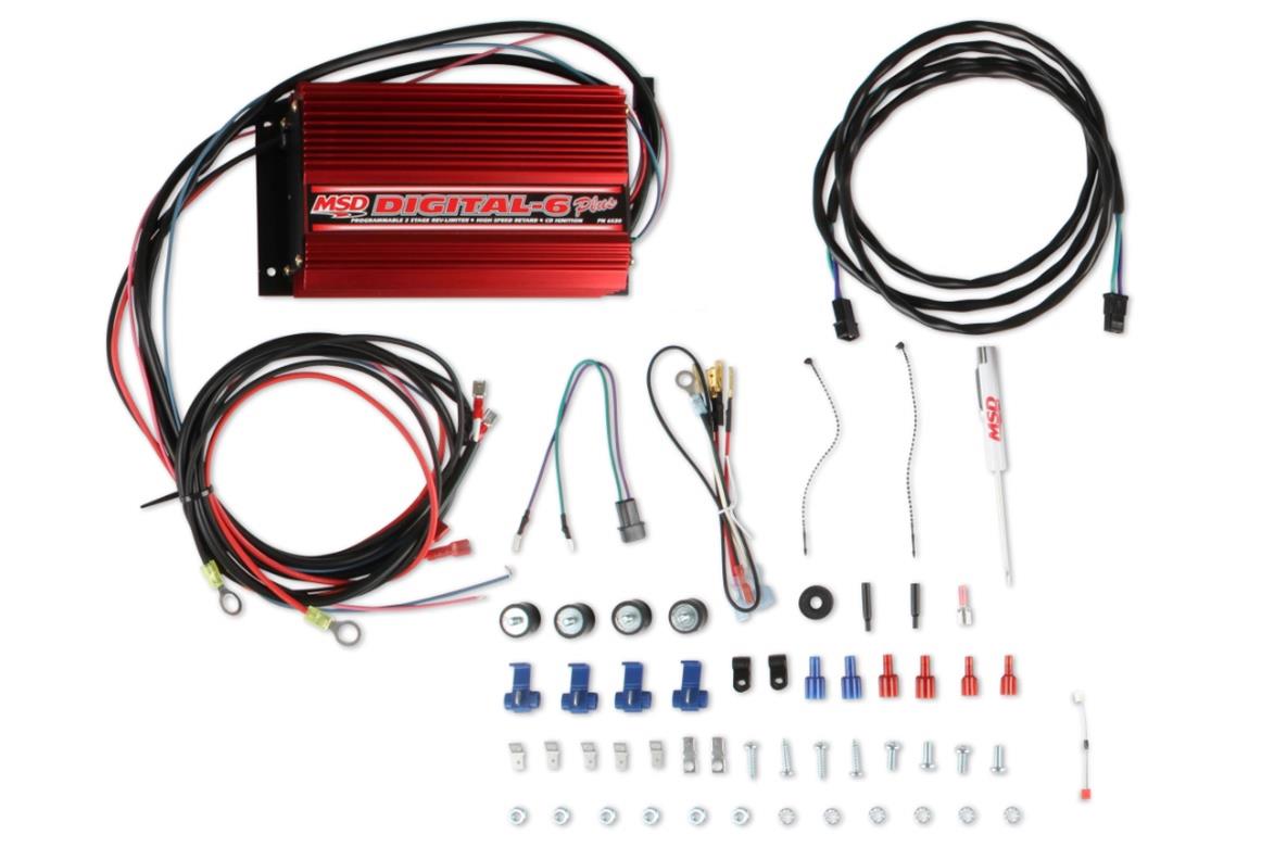 IGNITION CONTROLLER DIGITAL 6AL PLUS2 STAGE REV LIMITER HIGH SPEED RETARD 6520