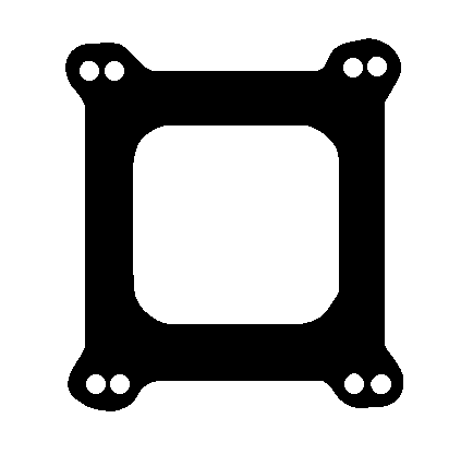 BASE GASKET HOLLEY 4V OPEN N177