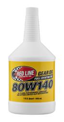 REDLINE 80W140 GEAR OIL 1 QT
