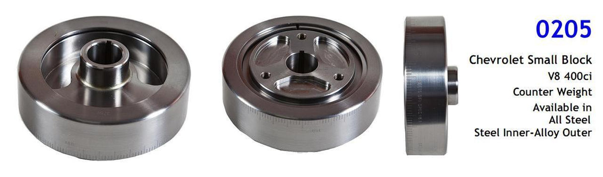 HARMONIC BALANCER CHEV 400 SPORT SERIES STEEL