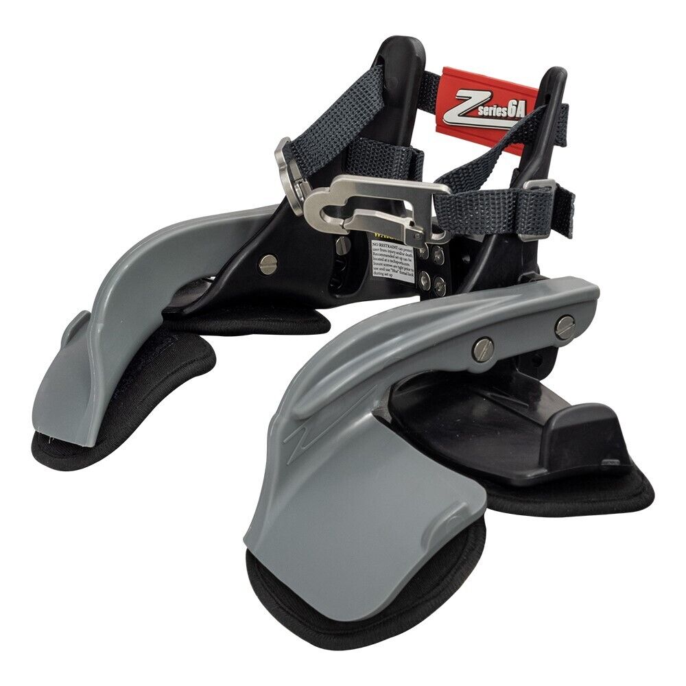 ZAMP NECK & HEAD RESTRAINT BRACE Z-TECH 6A TALL WITH FITTINGS BLACK/GREY