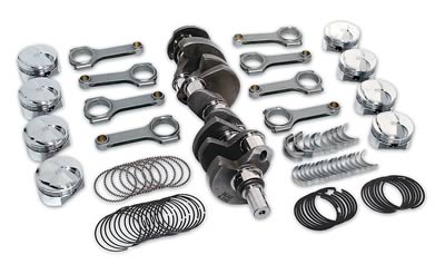 SCAT FORD SB 351C "408" STROKER ROTATING ASSEMBLY  PRO COMP STREET & STRIP 9000 SERIES. CAST CRANK, PRO STOCK I-BEAM CONRODS WITH 7/16 CAP SCREWS, FORGED PISTONS, ROD BEARINGS, MAIN BEARINGS & RINGS. REFER CATALOG FOR COMP RATIOS