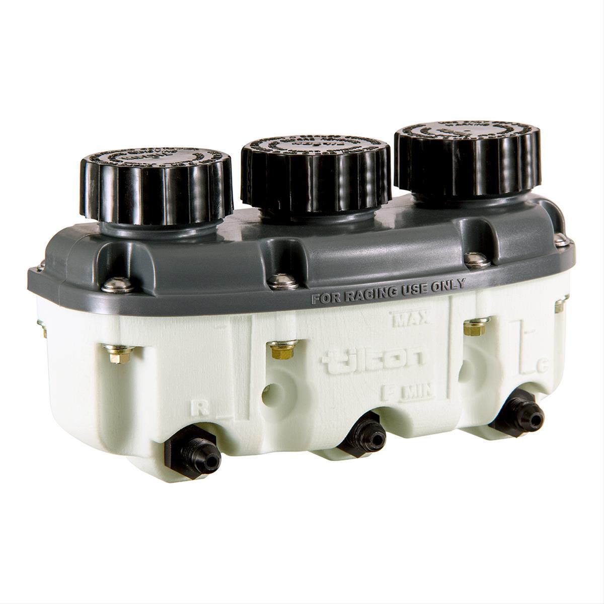 RESERVOIR 3 CHAMBER WITH -4 FITTINGS LOW PROFILE