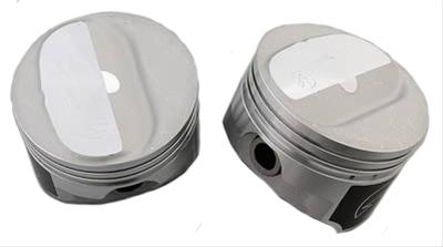 PISTON SET CHEV 350 FORGED DOME TOP .030